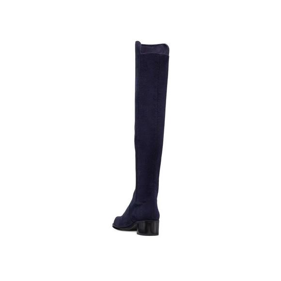 Stuart Weitzman Reserve Suede Over-the-Knee Boots - Picture 4 of 12